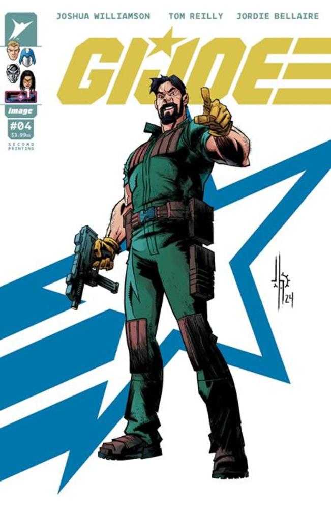 G.I. Joe #4 2nd Print Image  A Jason Howard G.I. Joe 04/09/2025 | BD Cosmos