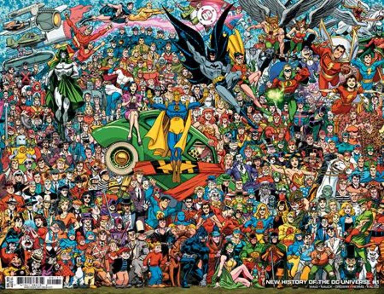 New History Of The DC Universe #1 (Of 4) Cover D Scott Koblish Legacy Wraparound Card Stock Variant | BD Cosmos