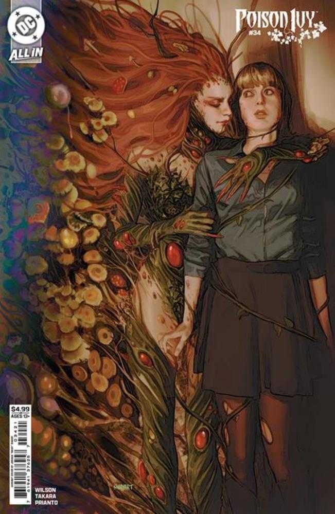 Poison Ivy #34 Cover B Joshua Sway Swaby Card Stock Variant | BD Cosmos