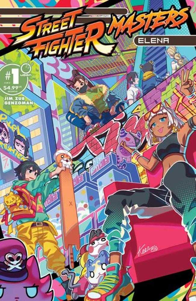 Street Fighter Masters Elena #1 [One Shot] Cover 1:5 Keenbiscuit Variant 11/12/2025 | BD Cosmos