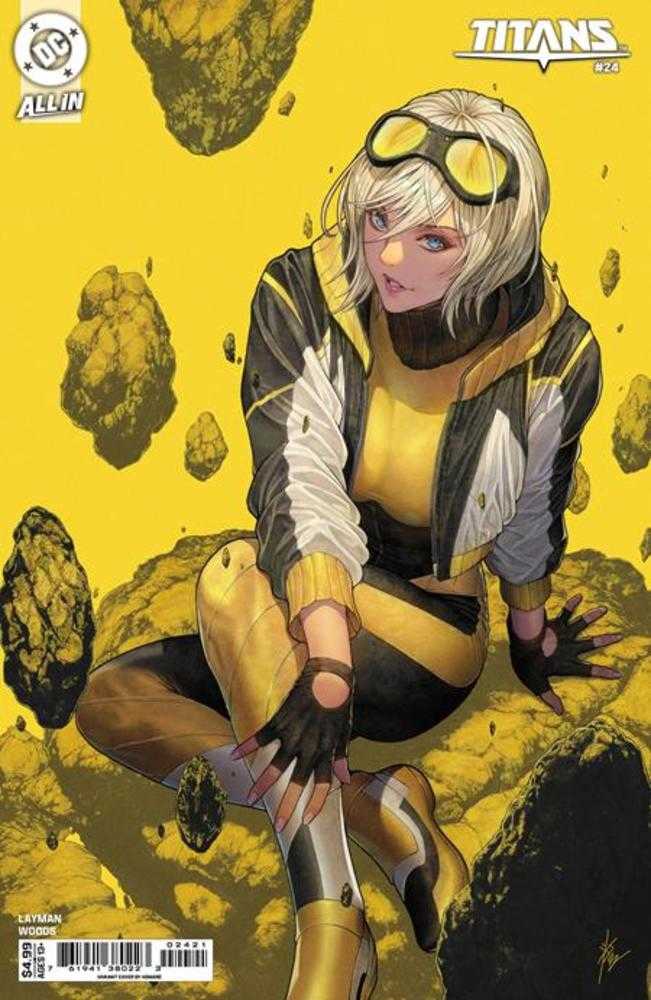 Titans #24 Cover B Homare Card Stock Variant | BD Cosmos