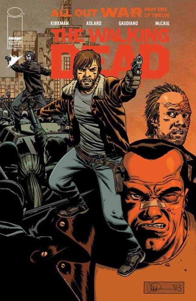 Walking Dead Deluxe #115 Cover B Charlie Adlard & Dave Mccaig Variant (Mature) | BD Cosmos