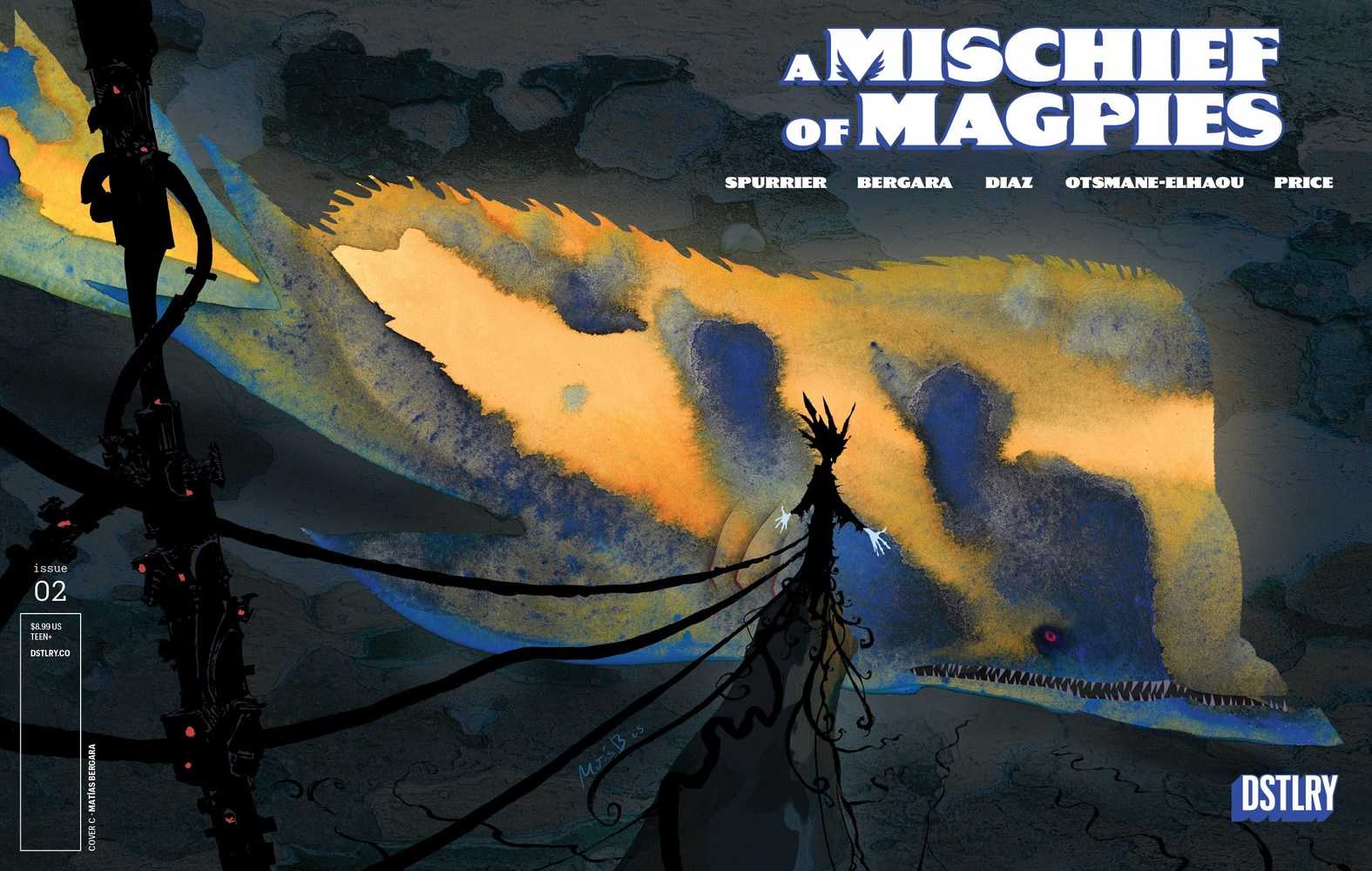 A Mischief Of Magpies #2 DSTLRY C 1:5 Bergara 09/16/2026 | BD Cosmos