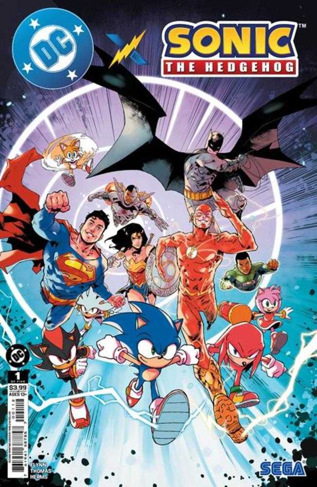 DC X Sonic The Hedgehog #1 (Of 5) 2nd Print DC A Pablo M Collar 04/30/2025 | BD Cosmos