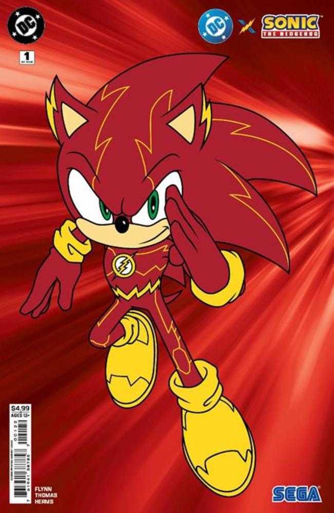 DC X Sonic The Hedgehog #1 (Of 5) 2nd Print DC B Flash 04/30/2025 | BD Cosmos