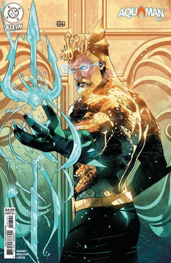 Aquaman #7 Cover B Edwin Galmon Card Stock Variant | BD Cosmos