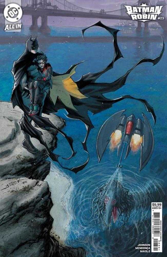 Batman And Robin #23 Cover B Juan Ferreyra Card Stock Variant | BD Cosmos