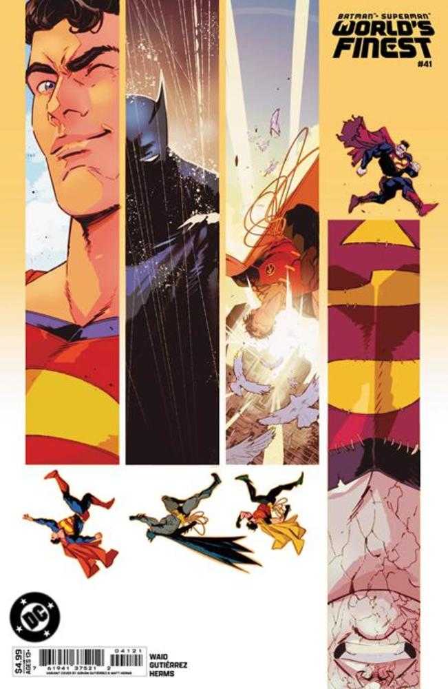Batman Superman Worlds Finest #41 Cover C Adrian Gutierrez Card Stock Variant | BD Cosmos
