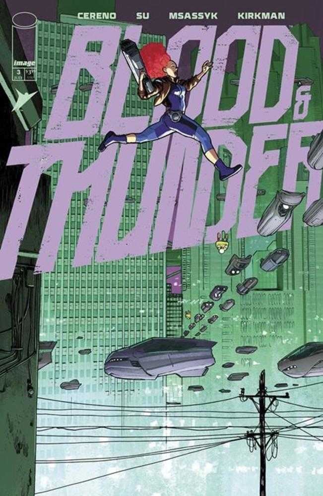 Blood & Thunder #3 Cover B David Lopez Variant (Mature) | BD Cosmos