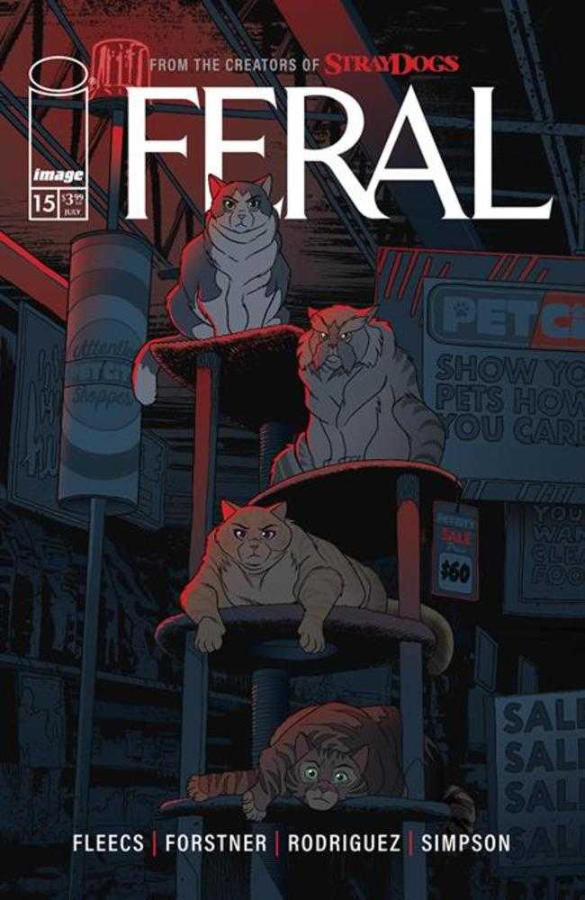 Feral #15 IMAGE A Tony Fleecs & Trish Forstner 07/23/2025 | BD Cosmos