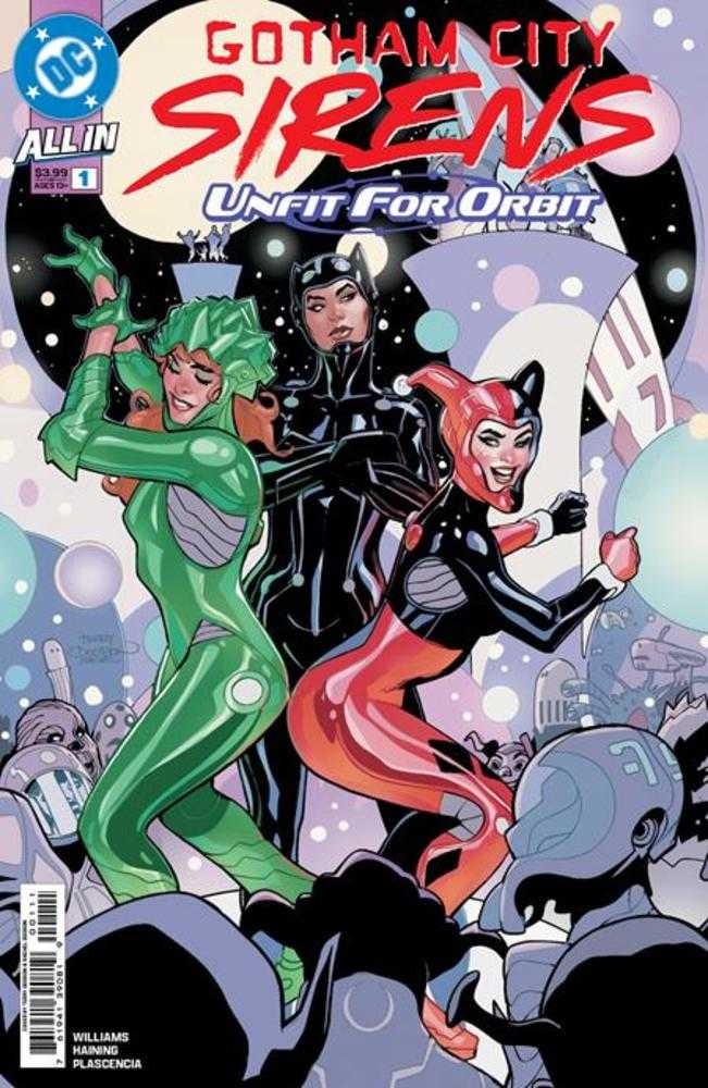 Gotham City Sirens Unfit For Orbit #1 (Of 5) Cover A Terry Dodson & Rachel Dodson | BD Cosmos