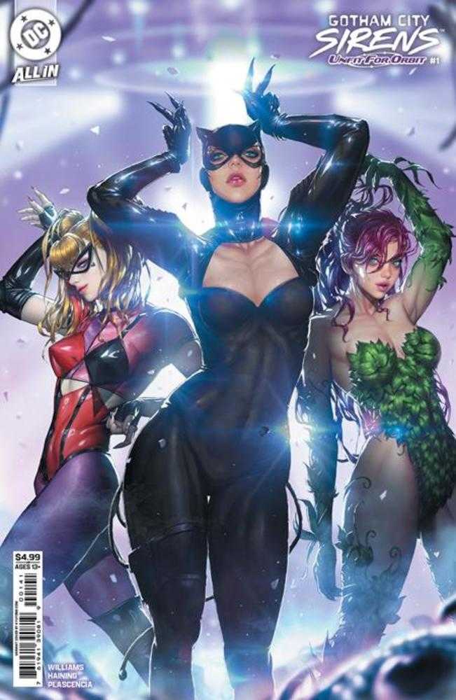 Gotham City Sirens Unfit For Orbit #1 (Of 5) Cover C Kyuyong Eom Card Stock Variant | BD Cosmos