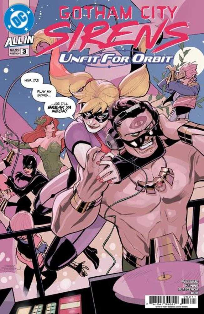 Gotham City Sirens Unfit For Orbit #3 (Of 5) Cover A Terry Dodson & Rachel Dodson | BD Cosmos