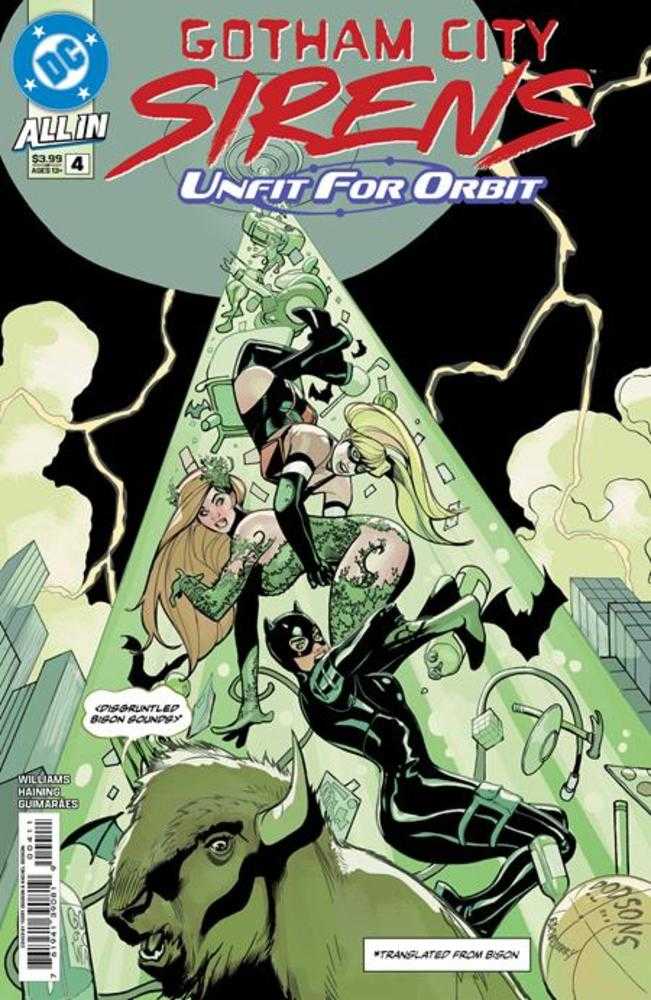 Gotham City Sirens Unfit For Orbit #4 (Of 5) Cover A Terry Dodson & Rachel Dodson | BD Cosmos