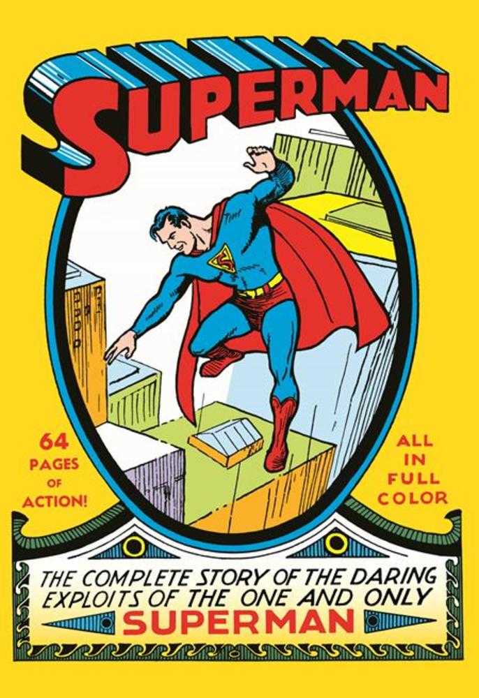 Superman #1 Facsimile Edition DC A Joe Schuster & Leo O Mealia 07/30/2025 | BD Cosmos