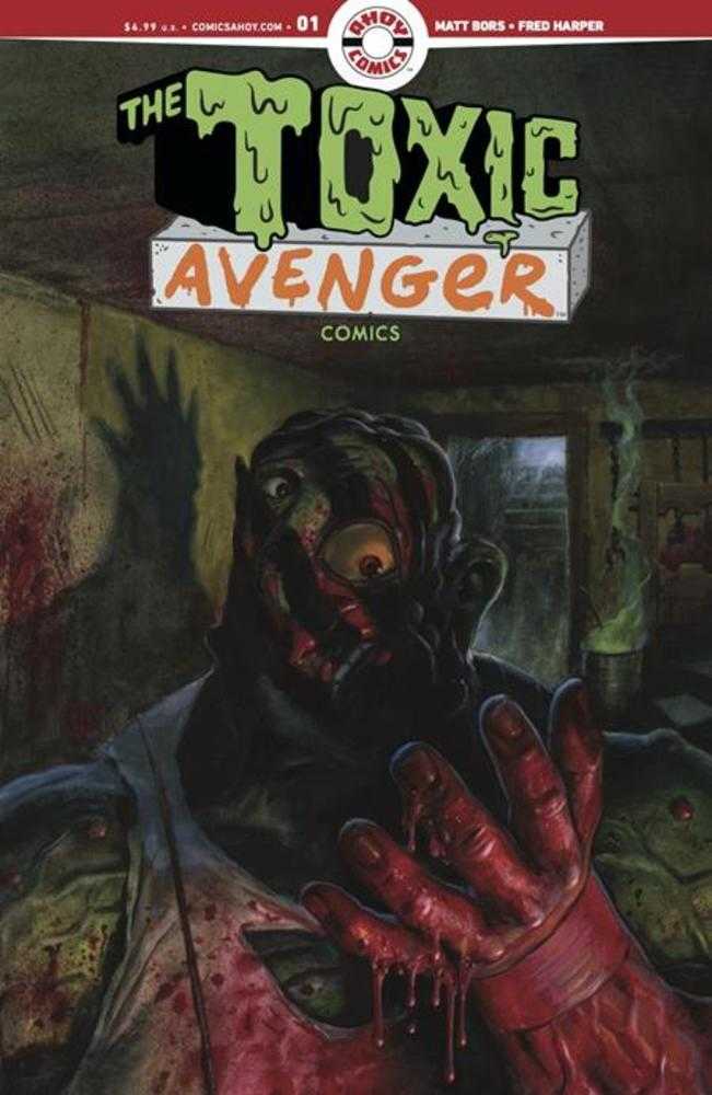 Toxic Avenger Comics #1 AHOY A Fred Harper 07/09/2025 | BD Cosmos