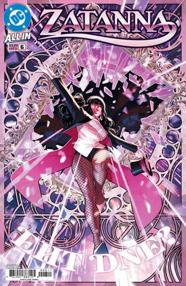 Zatanna #6 (Of 6) Cover A Jamal Campbell | BD Cosmos