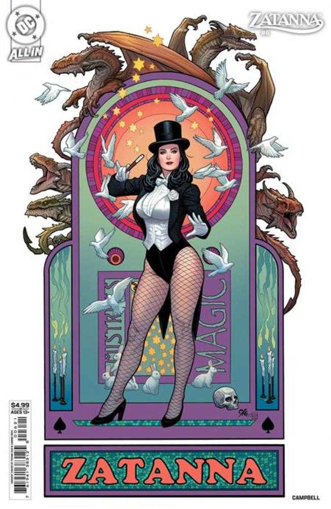 Zatanna #6 (Of 6) DC B Frank Cho 07/16/2025 | BD Cosmos