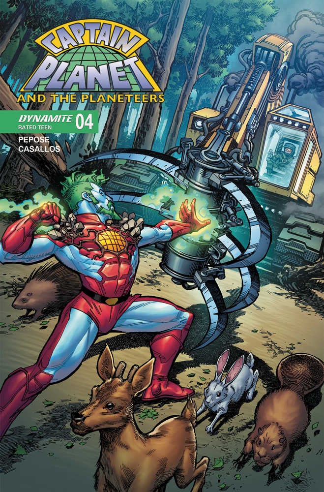 Captain Planet #4 Dynamite A Hardin Release 09/03/2025 | BD Cosmos
