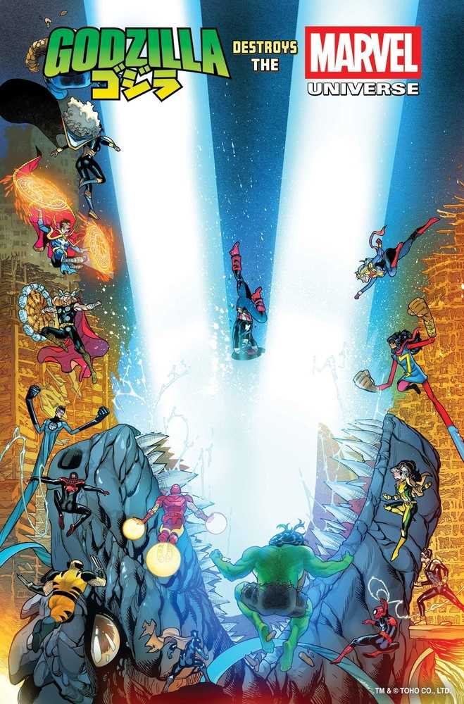 Godzilla Destroys Marvel Universe #1 Garron 07/16/2025 | BD Cosmos