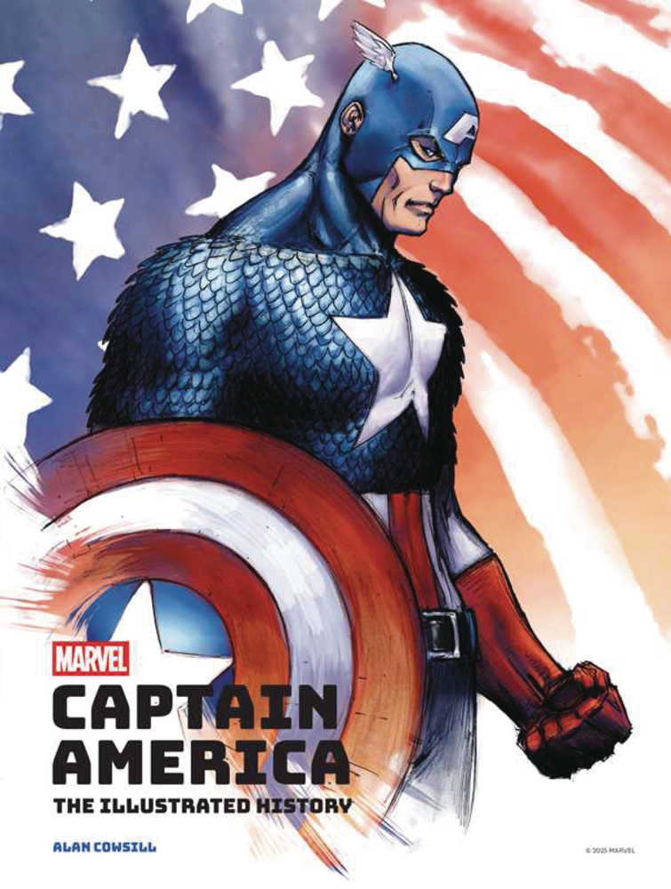 Marvels Captain America Illustrated History Hardcover | BD Cosmos