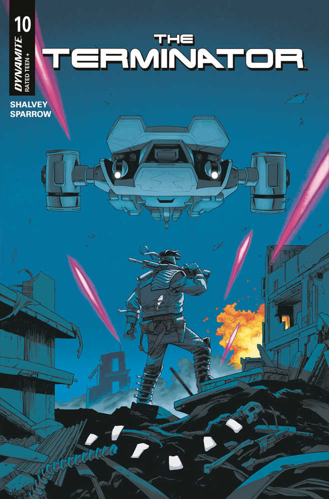 Terminator #10 Dynamite A Shalvey Release 08/20/2025 | BD Cosmos