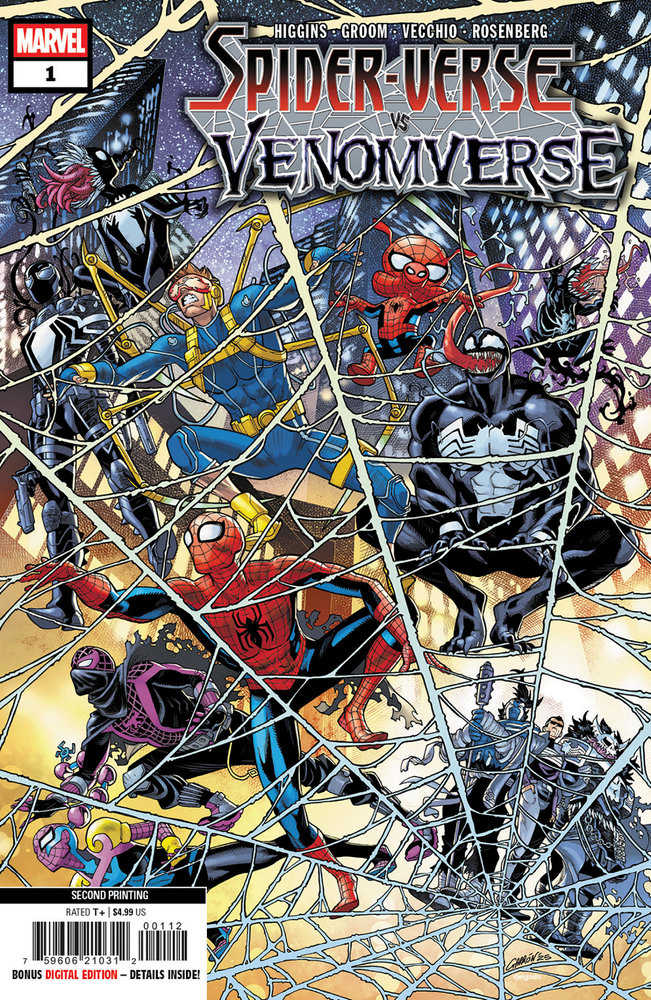Spider-Verse vs. Venomverse #1 2nd Print Marvel Javier Garron 07/02/2025 | BD Cosmos