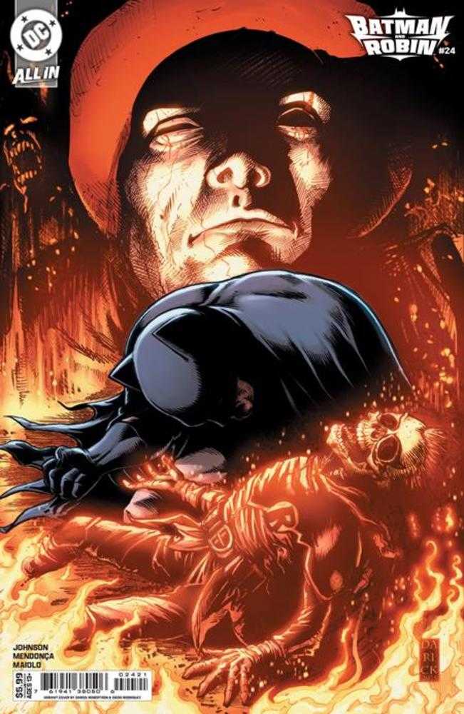 Batman And Robin #24 Cover B Darick Robertson Card Stock Variant | BD Cosmos