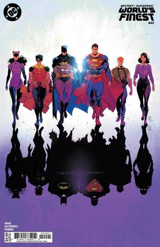 Batman Superman Worlds Finest #42 Cover C Adrian Gutierrez Card Stock Variant | BD Cosmos