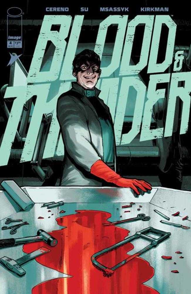 Blood & Thunder #4 Cover B David Lopez Variant (Mature) | BD Cosmos