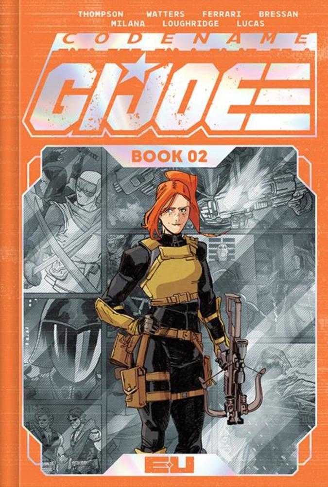 Codename G.I. Joe Deluxe Edition Hardcover Book 02 Marco Ferrari Spot Foil Cover | BD Cosmos
