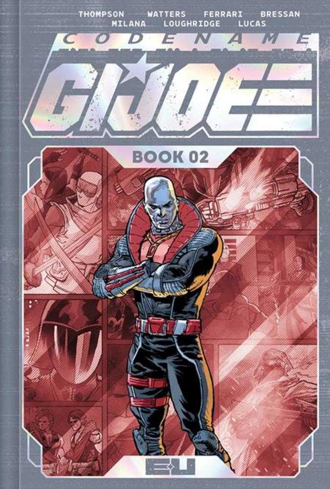 Codename G.I. Joe Deluxe Edition Hardcover Book 02 Direct Market Exclusive Andrei Bressan & Adriano Lucas Spot Foil Cover | BD Cosmos