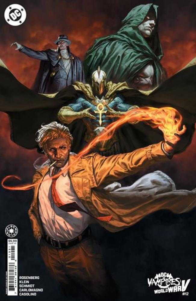 DC vs Vampires World War V #12 (Of 12) Cover C Dat Phan Card Stock Variant | BD Cosmos
