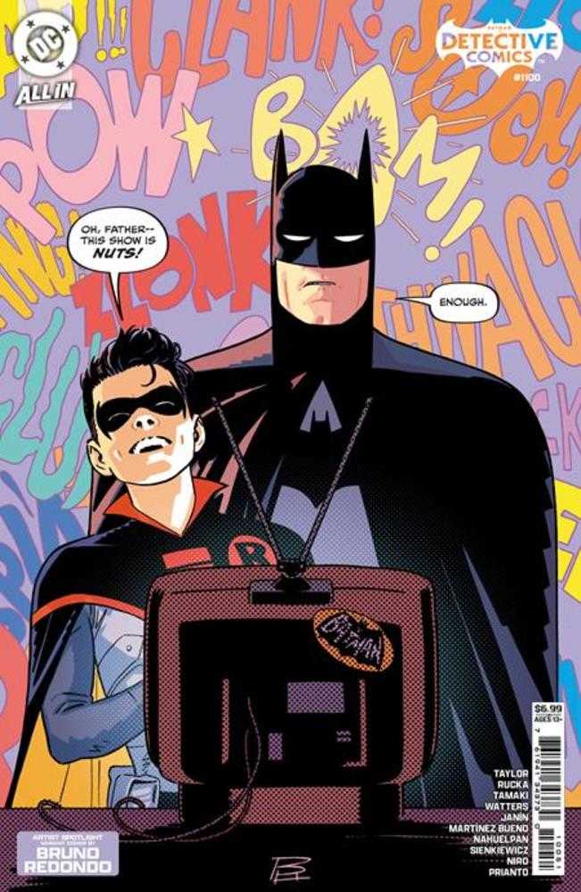 Detective Comics #1100 Cover E Bruno Redondo Artist Spotlight Card Stock Variant | BD Cosmos