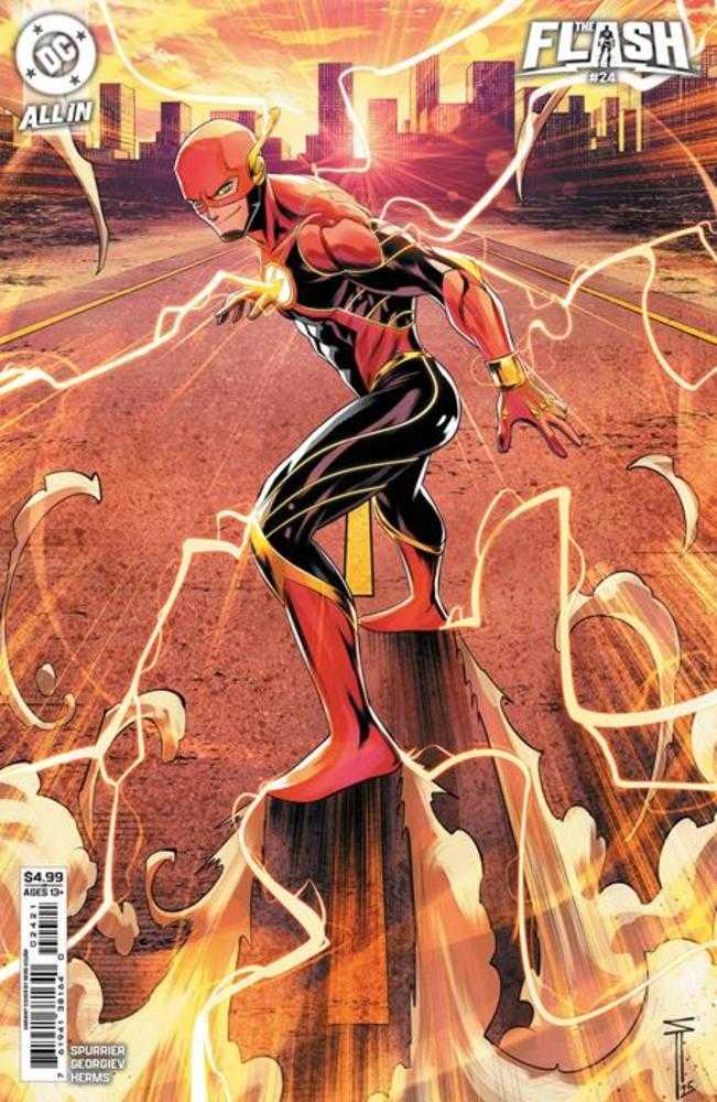 Flash #24 Cover B Serg Acuna Card Stock Variant | BD Cosmos