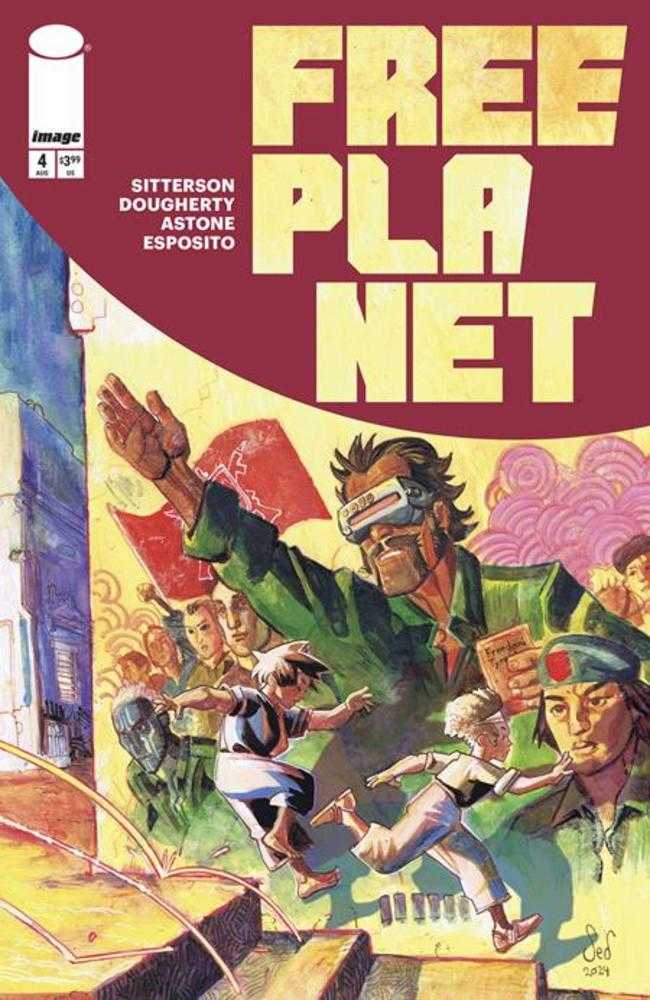 Free Planet #4 IMAGE A Jed Dougherty 08/13/2025 | BD Cosmos