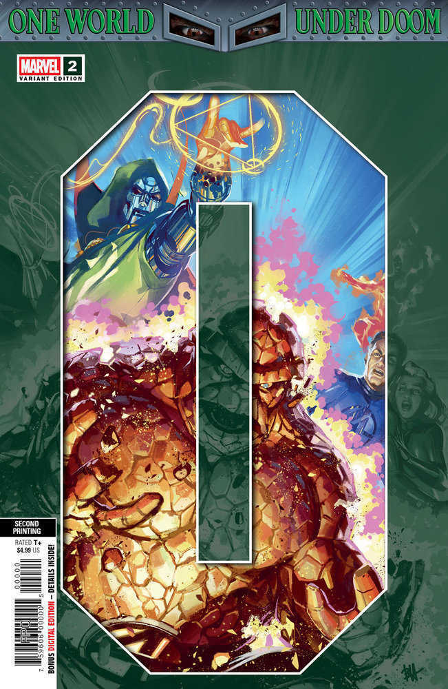 One World Under Doom #2 2nd Print Marvel Ben Harvey 07/16/2025 | BD Cosmos