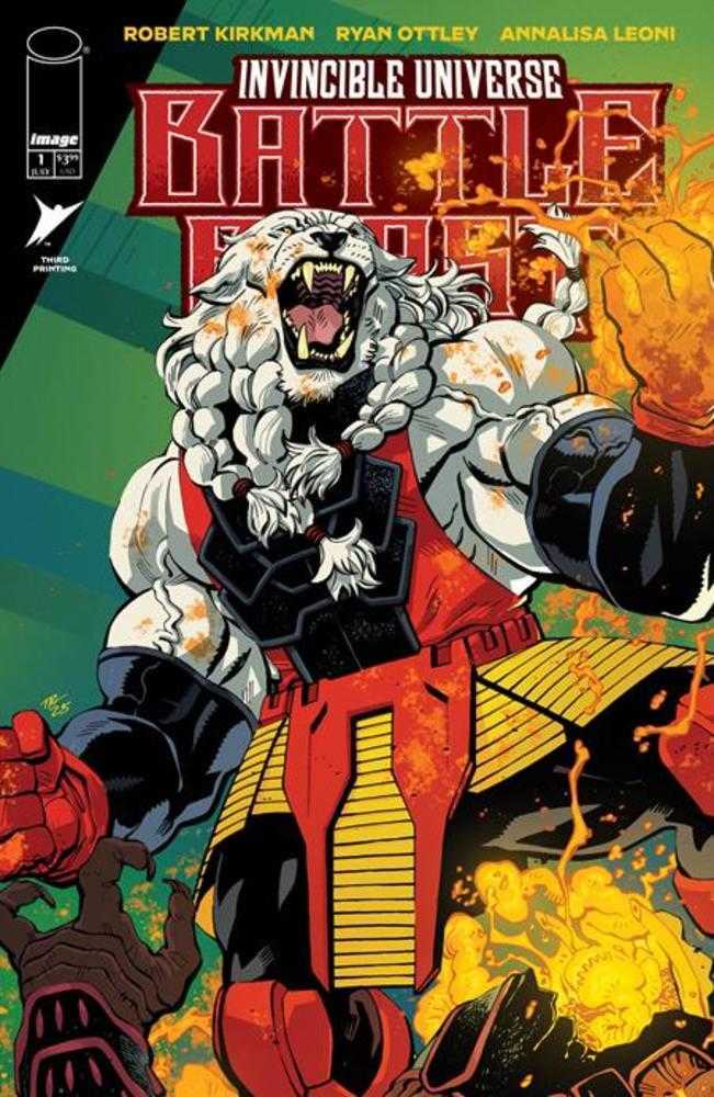 Invincible Universe Battle Beast #1 3RD Printing Image 07/09/2025 | BD Cosmos
