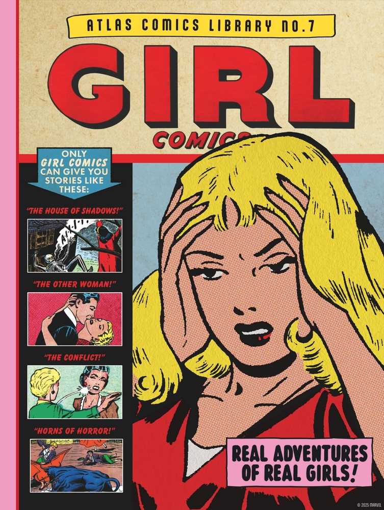 Atlas Comics Library Hardcover Volume 07 Girl Comics | BD Cosmos