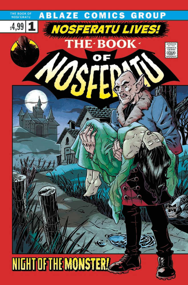 Book Of Nosferatu #1 ABLAZE C Gaudio Homage 10/21/2026 | BD Cosmos