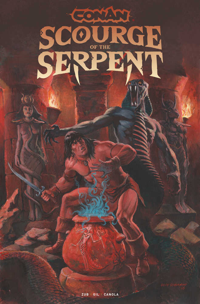 Conan The Barbarian Scourge Of The Serpent #1 [Of 4] TITAN C 9/24/2025 | BD Cosmos