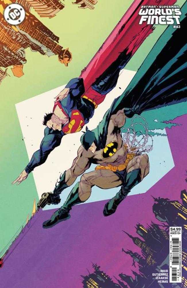 Batman Superman Worlds Finest #43 Cover C Adrian Gutierrez Card Stock Variant | BD Cosmos