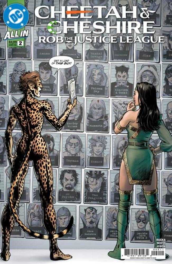 Cheetah And Cheshire Rob The Justice League #2 (Of 6) Cover A Nicola Scott | BD Cosmos