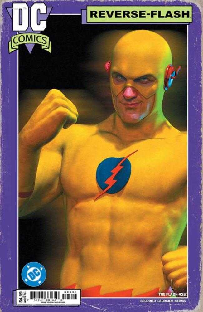 Flash #25 Cover C Mark Spears Card Stock Variant | BD Cosmos