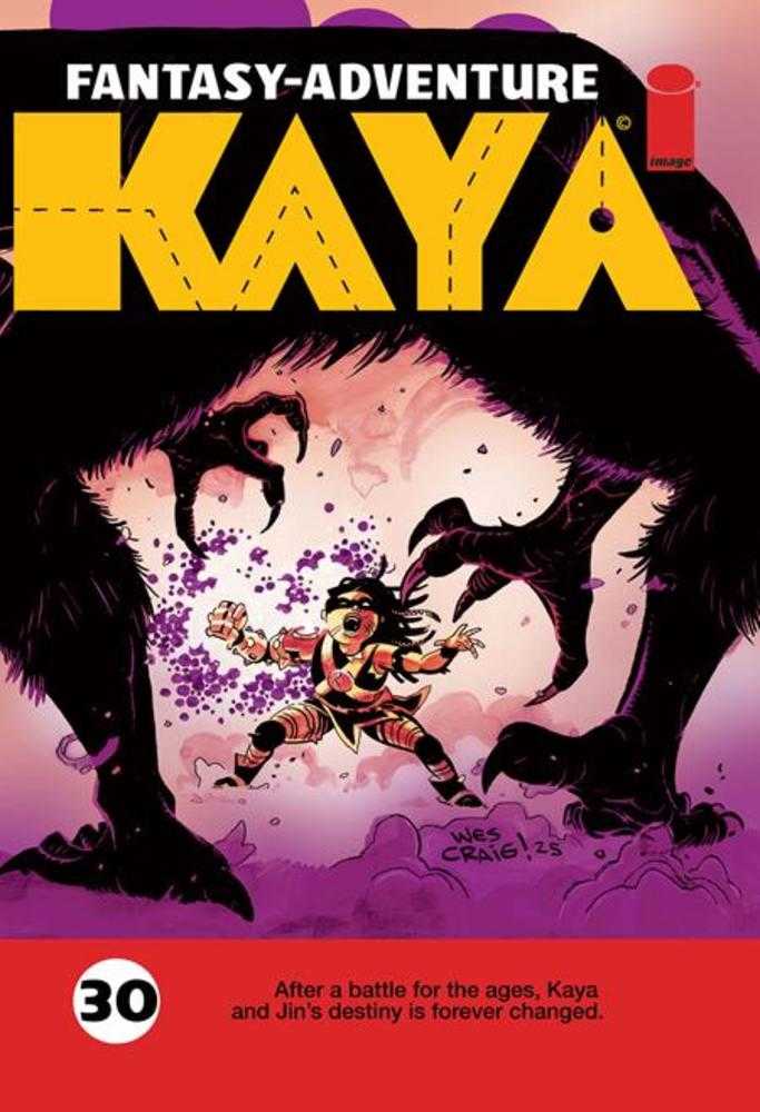 Kaya #30 Cover A Wes Craig | BD Cosmos