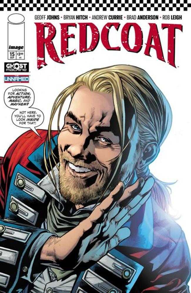 Redcoat #15 IMAGE A Bryan Hitch & Brad Anderson Wraparound 11/12/2025 | BD Cosmos