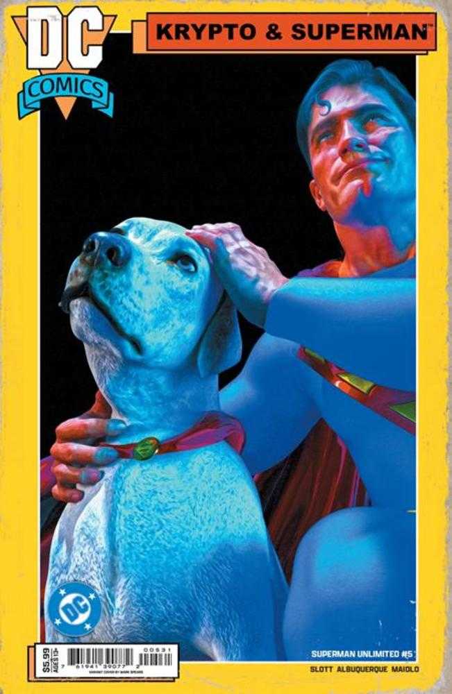 Superman Unlimited #5 Cover C Mark Spears Card Stock Variant | BD Cosmos