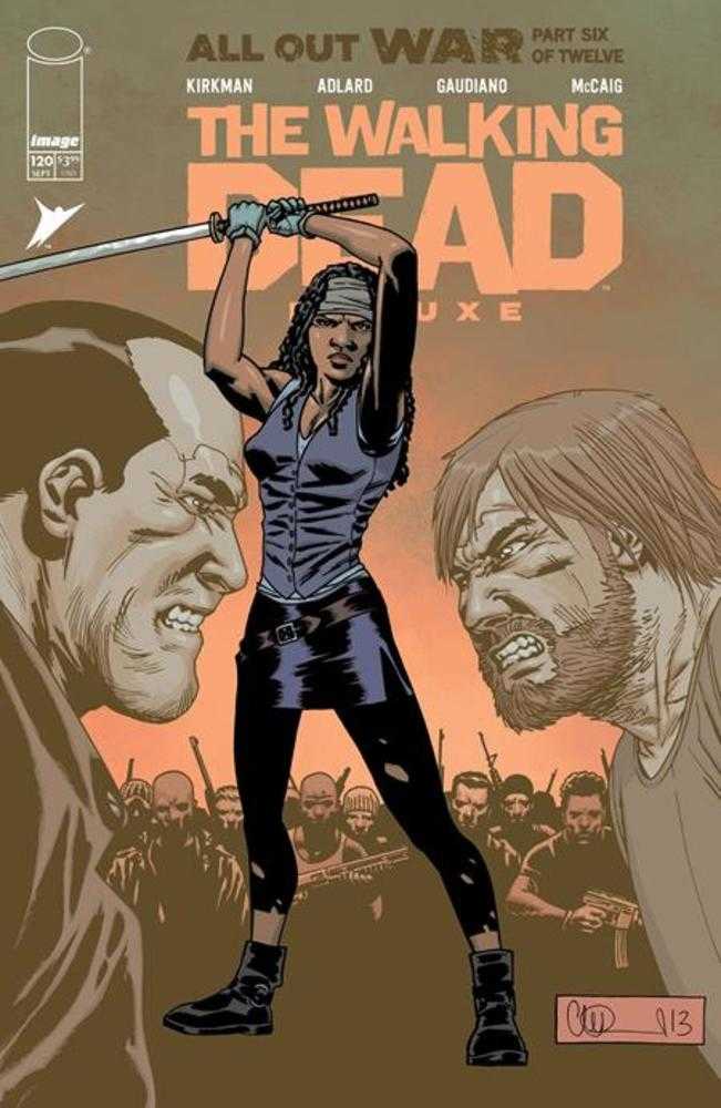 Walking Dead Deluxe #120 Cover B Charlie Adlard & Dave Mccaig Variant (Mature) | BD Cosmos