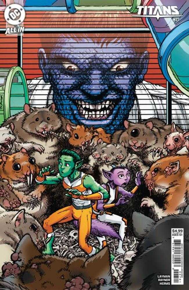 Titans #27 Cover B Chris Burnham Card Stock Variant | BD Cosmos