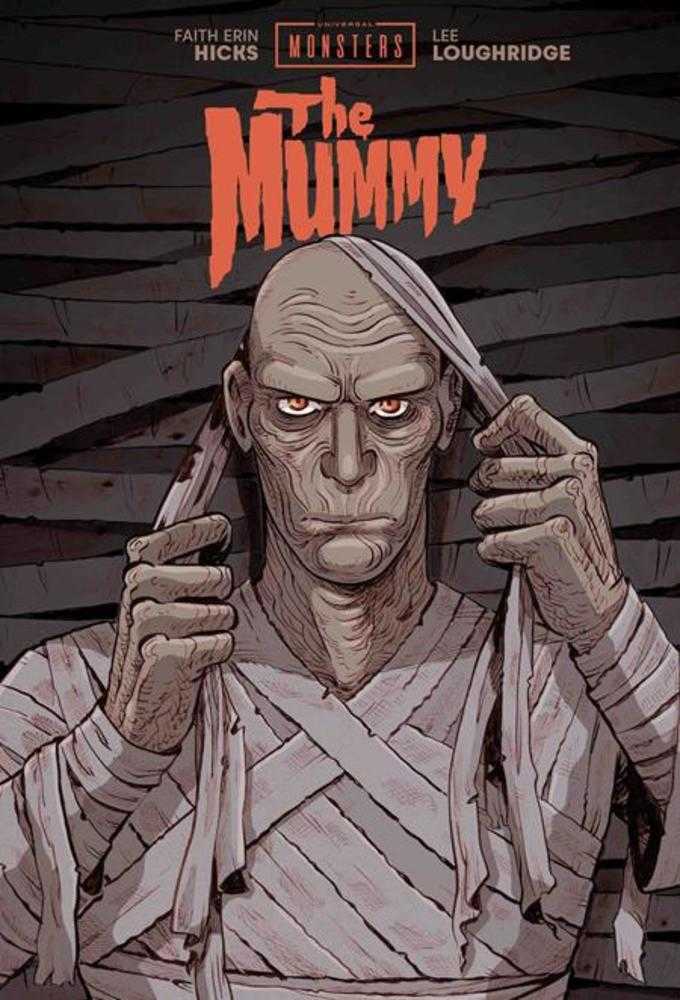 Universal Monsters The Mummy Hardcover Faith Erin Hicks & Lee Loughridge Cover | BD Cosmos